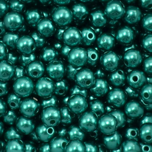 Pérola ABS, 08mm, Verde Kentucky