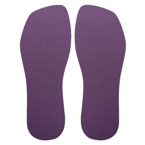 Sola Slim Square, 100% Borracha, Lilás Lavanda