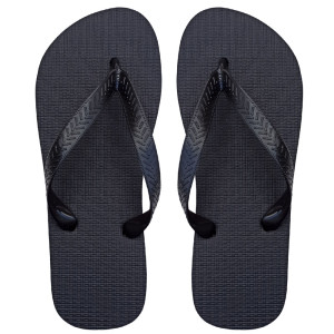 Chinelo Basic, Sr.Chinelo, 100% Borracha, Preto
