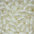 Pérola Oval ABS, 07mm x 14mm, Branco