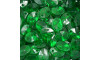 Lentilha de Acrílico, 12mm, Verde Folha Transparente