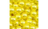 Pérola ABS, 12mm, Amarelo Canário