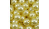 Pérola ABS, 14mm, Amarelo