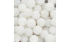 Pérola Craquelada Amora, 12mm, Branco