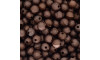 Pérola Craquelada, 08mm, Marrom Escuro