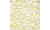 Arrozinho Perolado ABS, 04mm x 08mm, Creme
