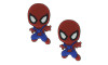 Aplique de Borracha, Homem Aranha, Vermelho/Azul