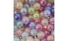 Bola Sabão Irisada, 10mm, Colorido Pastel