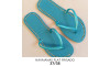 Sandálias Havaianas Flat, 37/38, Frisado para Fio de Strass