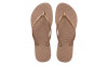 Sandálias Havaianas Slim, Rose Gold