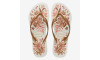 Sandálias Havaianas Slim Organic 2025/26, Branco/Dourado