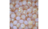 Cristal de Vidro, 10mm, Mesclado Perolado Rosa Claro