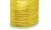 Fio de Seda, 1mm, Amarelo Ouro