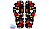 Lonita Sublimada, Mickey, Preto/Branco/ Vermelho/Amarelo