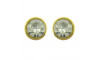 Piercing de Rebite, Ponto de Luz 8mm, Ouro, Cristal