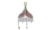 Pingente, Rabo de Sereia, Glitter Rosa