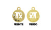 Pingente, Signo Virgem, Ouro