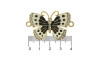 Piercing de Passantes, Borboleta, Ouro, Branco/Preto