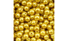 Pérola ABS, 08mm, Amarelo Dourado