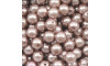 Pérola ABS, 10mm, Marrom