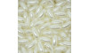 Pérola Oval ABS, 06mm x 12mm, Branco