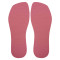 Sola Slim Square, 100% Borracha, Rosa Glacê