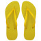 Chinelo Slim, Sr.Chinelo, 100% Borracha, Amarelo Solar