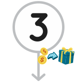 Passo 3 - Troque seus Flips por Prêmios